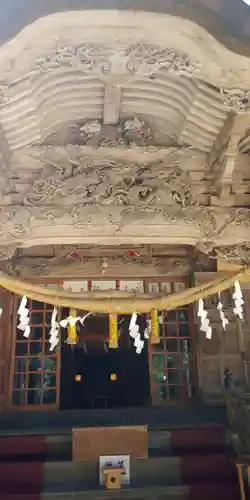 守りの神　藤基神社の本殿・本堂