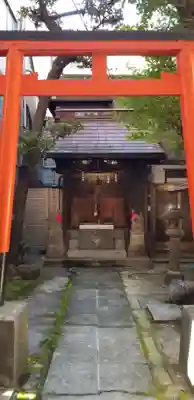 出世稲荷神社（柳森神社境外摂社）の鳥居
