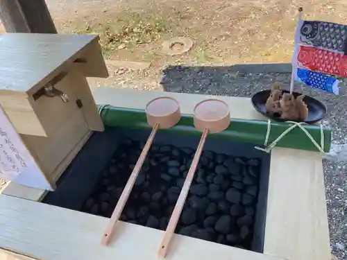 留辺蘂神社の手水