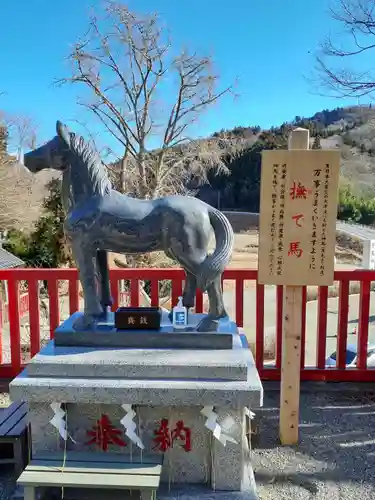 早馬神社の狛犬