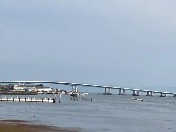 満月寺(浮御堂)の景色