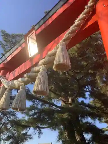 星大明社の鳥居