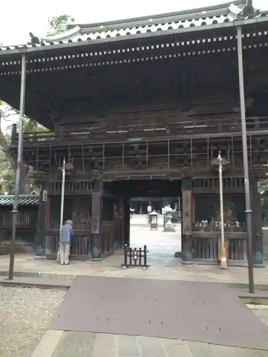 妙法寺の山門・神門