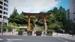 宇都宮二荒山神社の鳥居