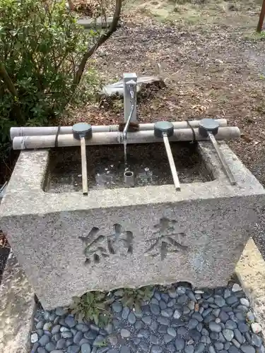 春日神社の手水