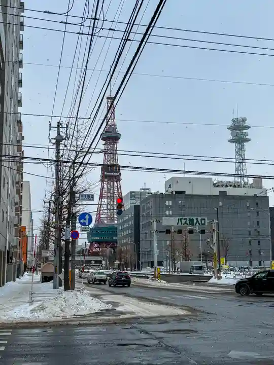 北海道神宮頓宮の景色