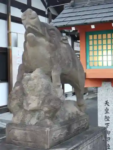 護王神社の狛犬