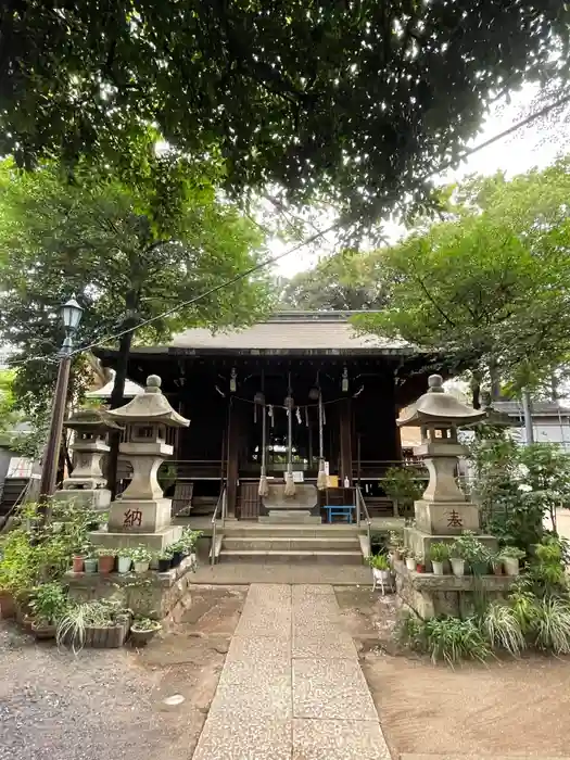 大原稲荷神社の本殿