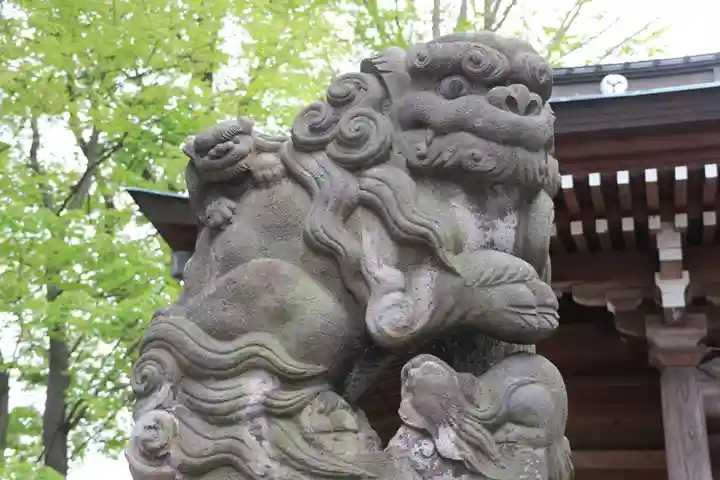 熊野福藏神社の狛犬