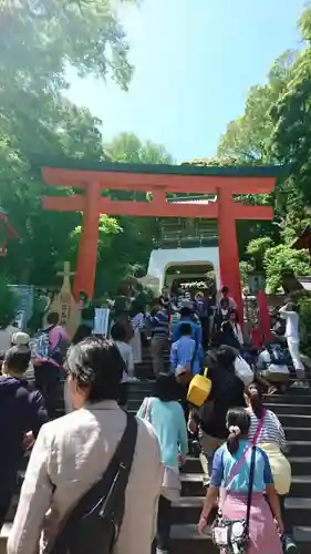 江島神社の鳥居