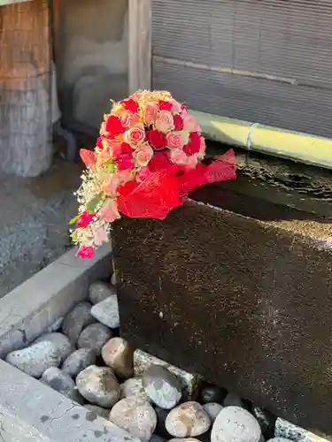 上尾御嶽神社の手水舎