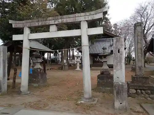 熊野神社の鳥居