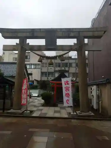 柴田神社の鳥居