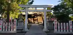 半田稲荷神社の鳥居