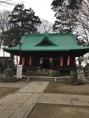 (下館)羽黒神社の本殿・本堂