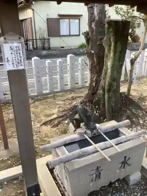 御嶽神社（林島町）の手水舎