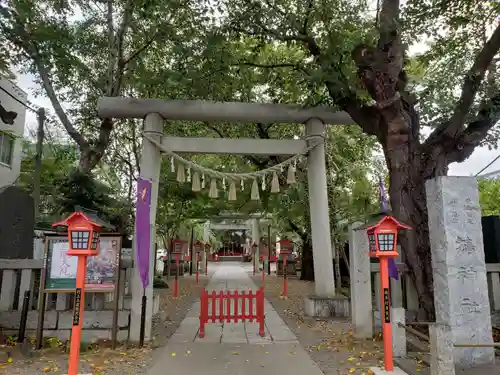 鴻神社の鳥居