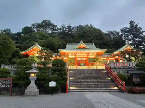 足利織姫神社の本殿