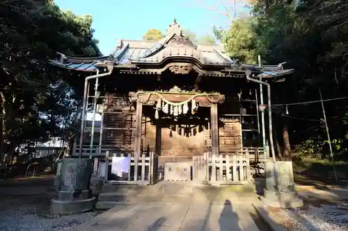 諏訪神社の本殿・本堂