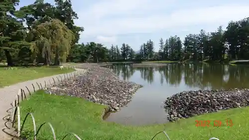 毛越寺の庭園