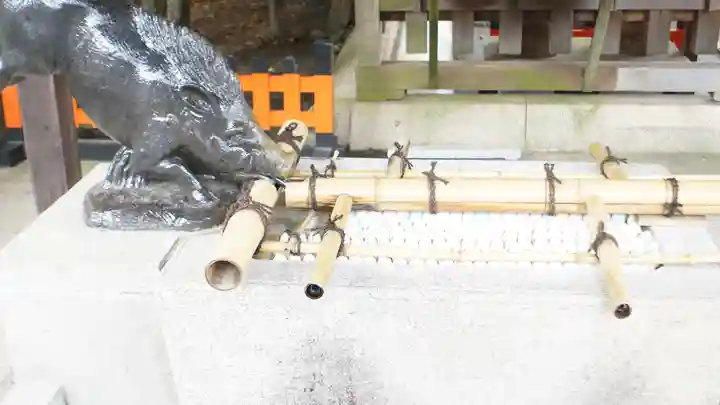 護王神社の手水舎