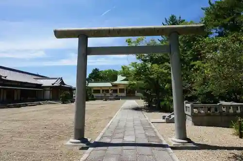 安城神社の鳥居