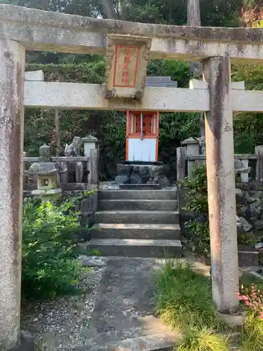 三室戸寺の鳥居