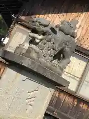 櫛代賀姫神社の狛犬