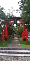 生島足島神社の鳥居