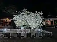 上地八幡宮の庭園