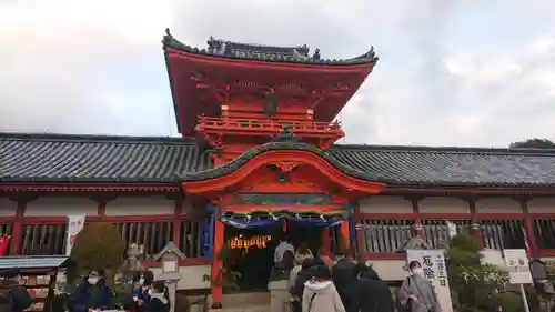 伊佐爾波神社の本殿・本堂