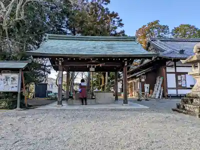 水口神社の手水舎