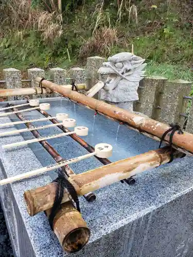 出雲大社福井分院の手水舎