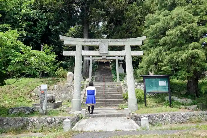 佐香神社の鳥居