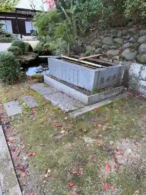楠妣庵観音寺の手水舎