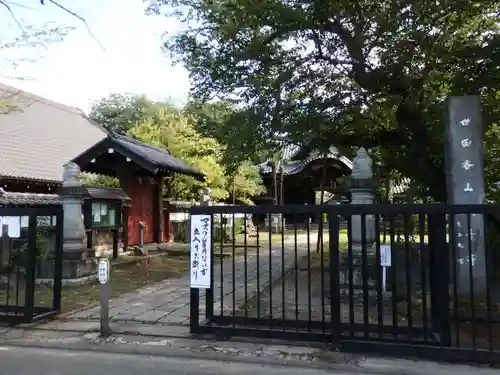 観音寺（世田谷山観音寺）の周辺