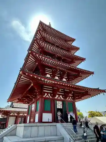 四天王寺の塔