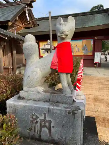 笠間稲荷神社の狛犬