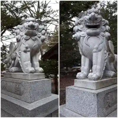 大麻神社の狛犬