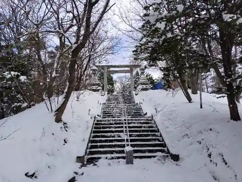 東神楽神社の鳥居