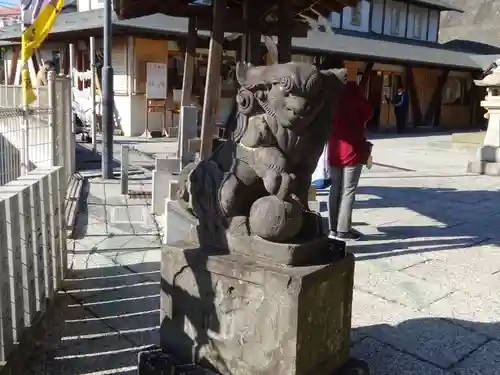 太田杉山神社・横濱水天宮の狛犬
