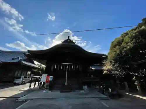 鷹見神社の本殿・本堂