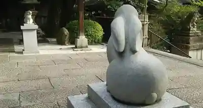 岡崎神社の狛犬