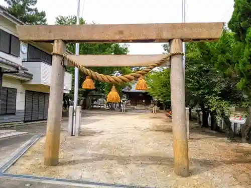 神明社（東松江神明社）の鳥居