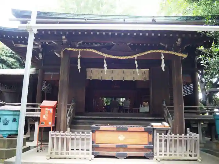 諏方神社の本殿・本堂