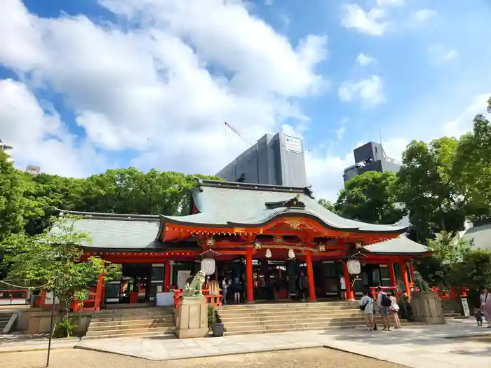 生田神社の本殿