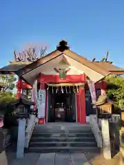 元郷氷川神社の本殿