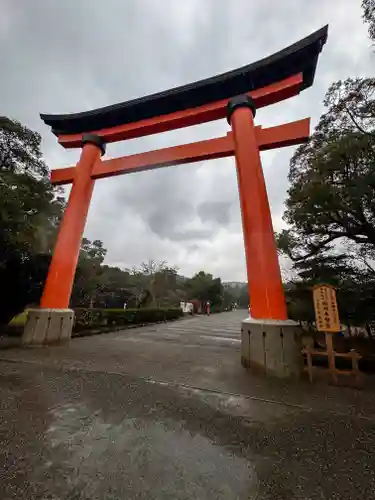宇佐神宮の鳥居