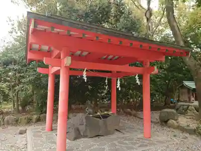 豊藤稲荷神社の手水舎