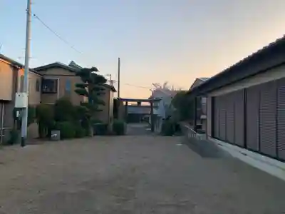 白幡神社の鳥居